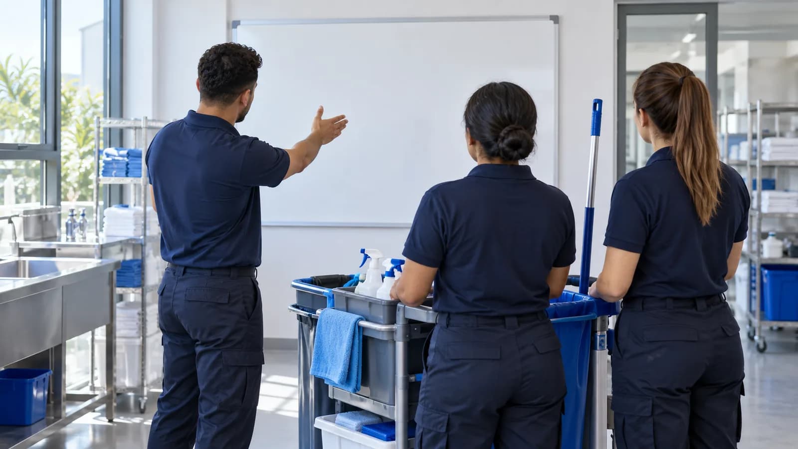 Former son équipe d’entretien : les bases de l’hygiène professionnelle