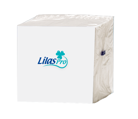 LILAS PRO PAPIER SERVIETTES DE TABLES 1 PLI 23*23 90 PIECES