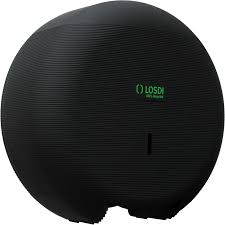 LOSDI DISTRIBUTEUR PAPIER TOILETTE ECO-LUXE NOIR MAT